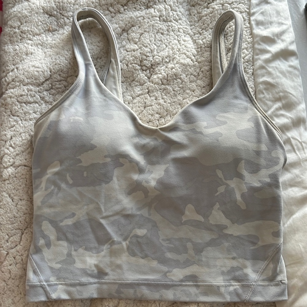 Lulu align tank top size 2